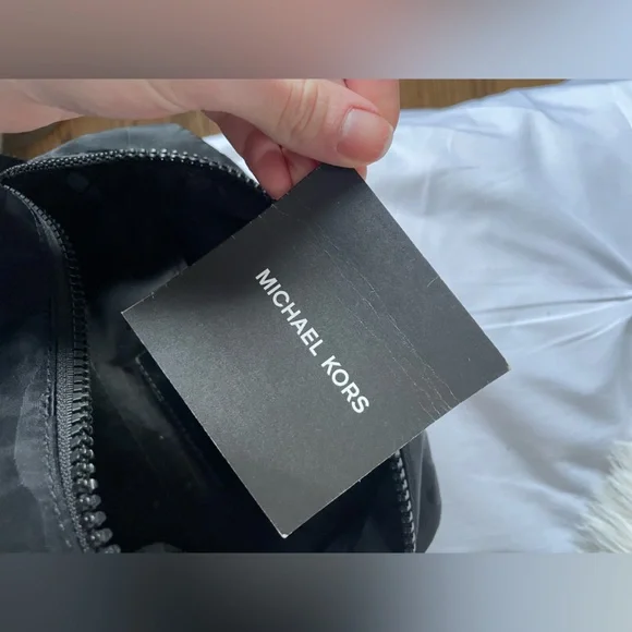 Michael Kors Black Camouflage toiletry bag - Picture 8 of 10